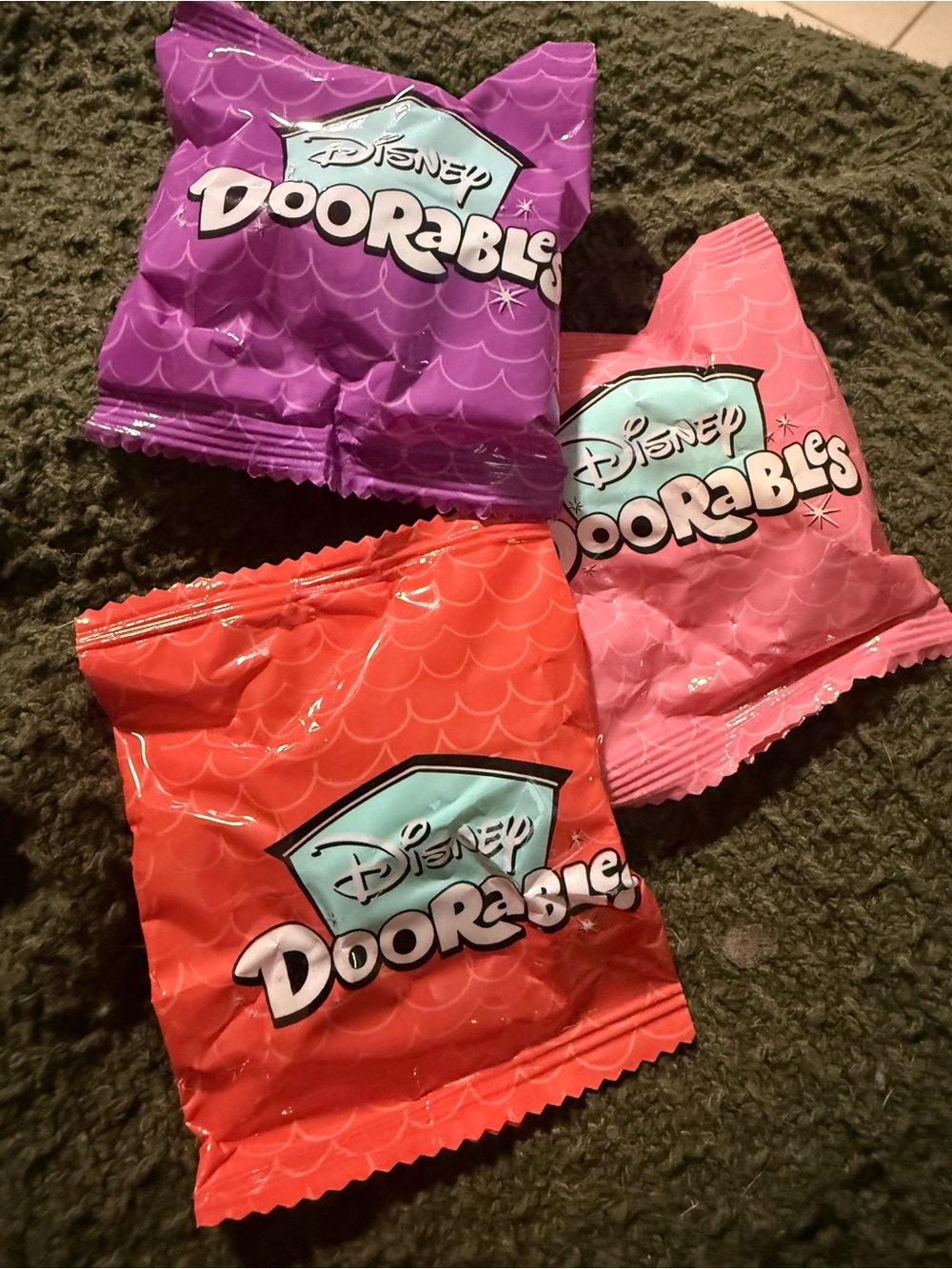 Disney Doorables Assorted Pink Purple Red Blind Bags